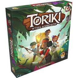 LUCKY DUCK GAMES Gra planszowa Toriki Wyspa rozbitków