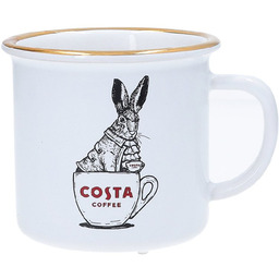 Emaliowany kubek z kolekcji Costa Coffee 180 ml