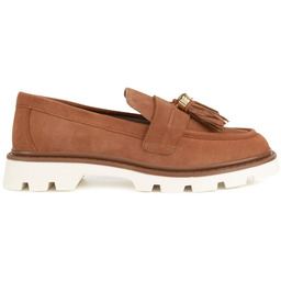 Gino Rossi Loafersy Damskie Brązowy SIMON-115856.