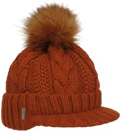 Czapka Britta Cable Knit by McBURN, rdzawy, One