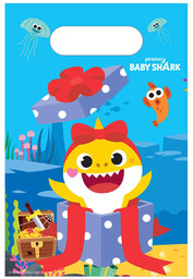Torebki prezentowe Baby Shark - 8 szt.