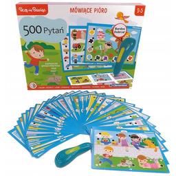 Mówiące Pióro 500 Pytań Gra Edukacyjna Dla Przedszkolaka