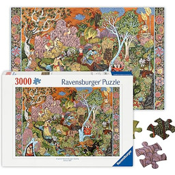 Ravensburger Puzzle 2D 3000 elementów: Znaki słońca