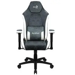 Aerocool CROWN AeroSuede Gamingowy do 150kg Tkanina Steel