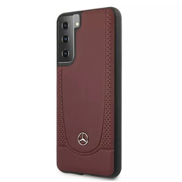 Etui Mercedes MEHCS21MARMRE do Samsung Galaxy S21+ Plus