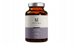 Potas Cytrynian Naturalny Suplement Diety 120caps 450mg Vitama