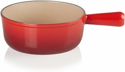 Emaliowany rondel żeliwny do fondue 18 cm, 1,4