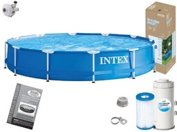 Basen Intex 366x76 Ogrodowy Stelażowy 28212