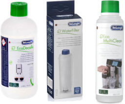 Delonghi Odkamieniacz, Filtr, Środek do czyszczenia mleka Zestaw