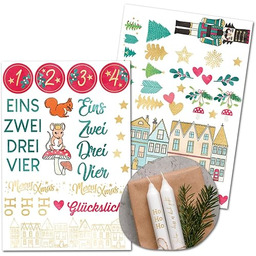 moses. Tatuaże ze świecami Winter Wunder, 40 świątecznych