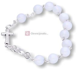 Różaniec / bransoletka, kamień OPAL