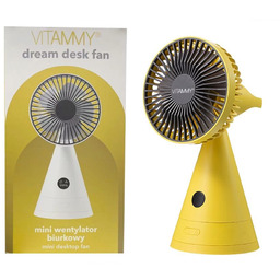 Wentylator przenośny VITAMMY Dream Desk Fan żółty
