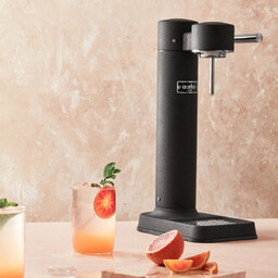 Carbonator MATT czarny 26x15,3x41,4 cm saturator AARKE