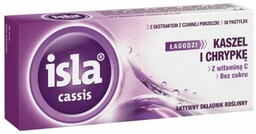Isla cassis 80 mg, 30 pastylek