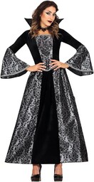 FIESTAS GUIRCA Kostium Glamuress Vampire - Srebrna