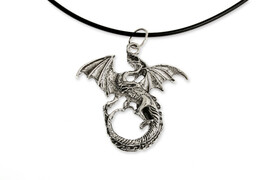 WISIOREK DRAGON ORIENT smok symbole chińskie kauczuk orient