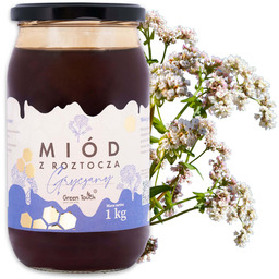 Miód gryczany 1 kg polski prawdziwy wyrazisty pasieka