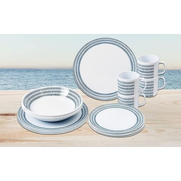 BRUNNER 0830160N.C6T 16-częściowy zestaw naczyń, BlueBAY, 4-elementowy