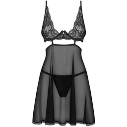 Nutris babydoll i stringi M/L Obsessive