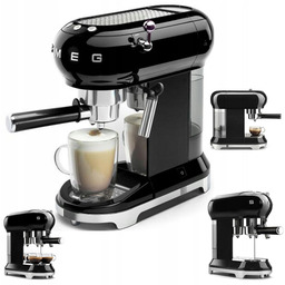 Ekspres kolbowy Smeg ECF01BLEU 1350W czarny Retro Dysza