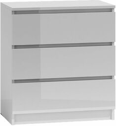 Elior Biała minimalistyczna komoda na ubrania - Eliva