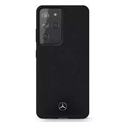 Etui Mercedes MEHCS21LSILBK do Samsung Galaxy S21 Ultra