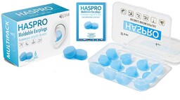 Zatyczki formowane Haspro Moldable Silicone Earplugs 6 par