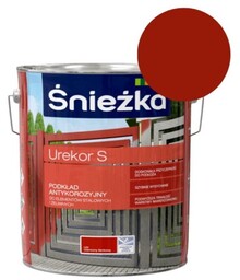 ŚNIEŻKA Podkład antykorozyjny UREKOR S czerwony tlenkowy 10L