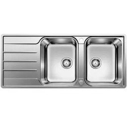 Blanco LEMIS 8 S-IF 523037 Stalowy Srebrny Zlewozmywak