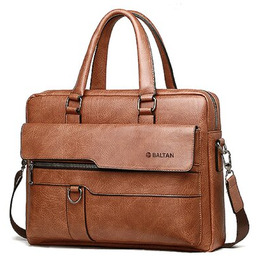 BALTAN Torba na laptopa Classic 15.6 cali Brązowy