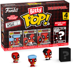 Figurka Marvel - Deadpool Bathtime 4-pack (Funko Bitty