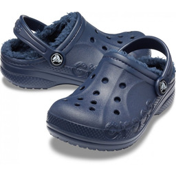 Dziecięce Crocs Klapki Baya Clog Futerko 30,5