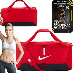 Torba Sportowa TRENINGOWA Nike Academy 60L czerw POJEMNA