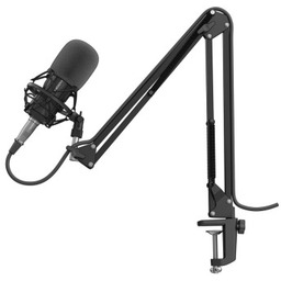 GENESIS Mikrofon studyjny Radium 300 XLR Czarny