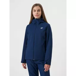 Kurtka narciarska 4F 5000 granatowa damska przód Kurtka narciarska 4F 5000 granatowa damska przód