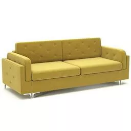 Rozkładana, wygodna sofa w modnym kolorze