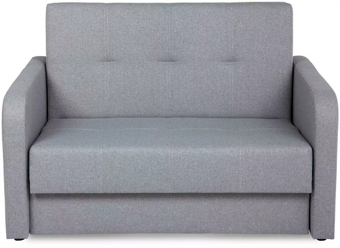 sofa jednoosobowa szara