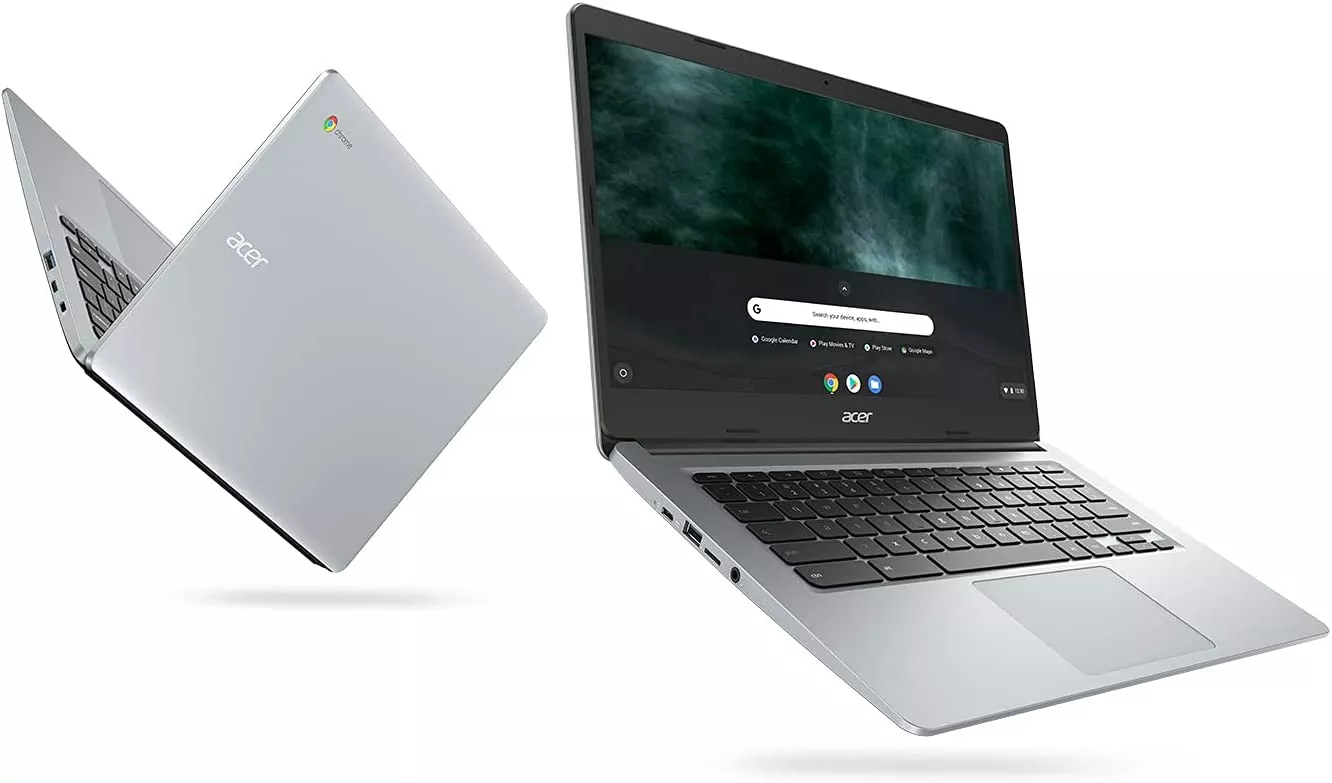 chromebook acer przod i tyl