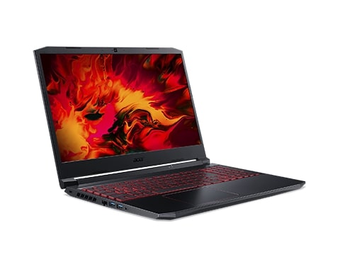 Acer Nitro 5 z lewej strony Acer Nitro 5 z lewej strony