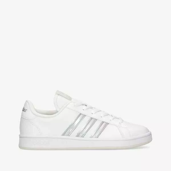 adidas grand court base beyond silver stripes