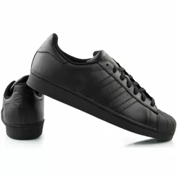 Adidas Superstar skórzane w kolorze czarnym Adidas Superstar skórzane w kolorze czarnym