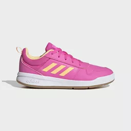 Buty Adidas Tensaur różowe cały lewy bok Buty Adidas Tensaur różowe cały lewy bok