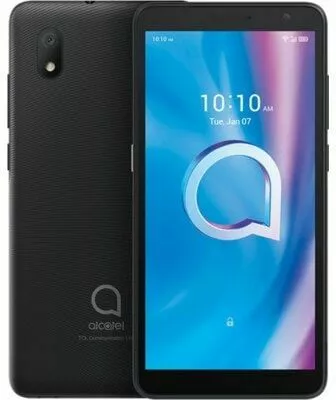 smartfon alcatel 1b czarny front i tyl
