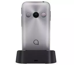 ALCATEL 2019 srebrny ze stacją z tyłu ALCATEL 2019 srebrny ze stacją z tyłu