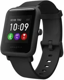 Smartwatch Amazfit Bip S Lite Black z czarnym paskem ekran