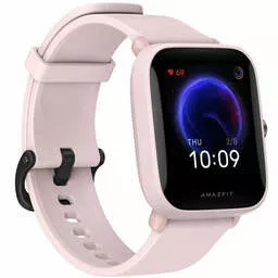Smartwatch Amazfit Bip U Pro Różowy skos