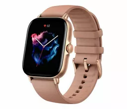 Smartwatch Amazfit GTS 3 różowy pasek ekran