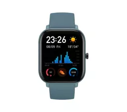 Smartwatch Amazfit GTS niebieski pasek ekran