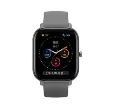 Smartwatch Amazfit GTS szary pasek wyświetlacz Smartwatch Amazfit GTS szary pasek wyświetlacz