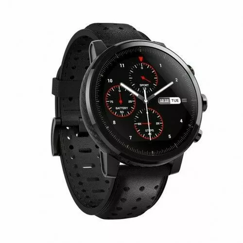 smartwatch amazfit stratos czarny pasek ekran